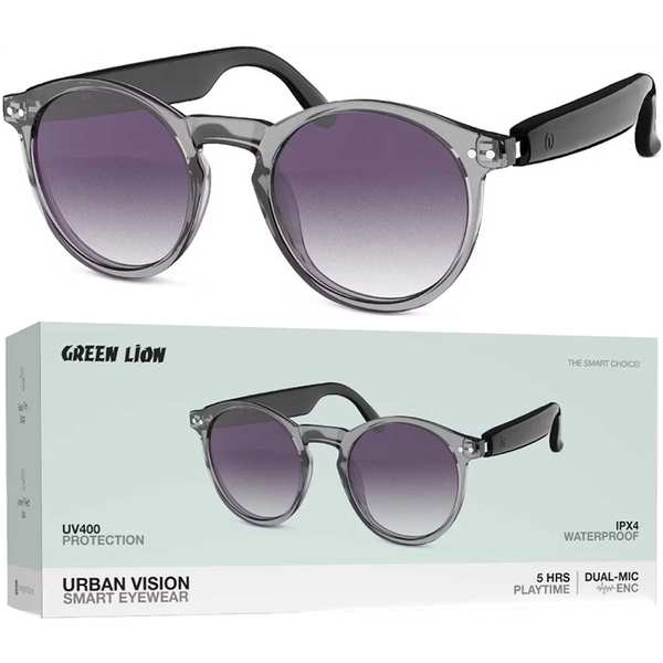 عینک هوشمند گرین لاین Green Lion GNURBNVNSGBK با لنز ضد نور آبی و UV400