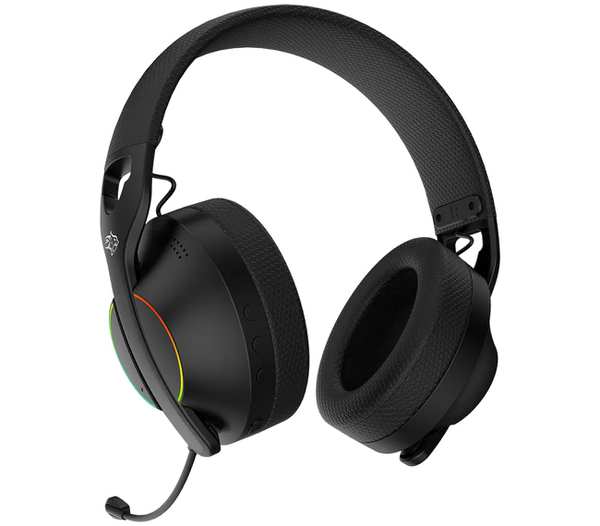 هدست گیمینگ بیسیم نویز کنسلینگ فعال ANC پورودو Porodo PDX421-BK با اتصال 3 گانه