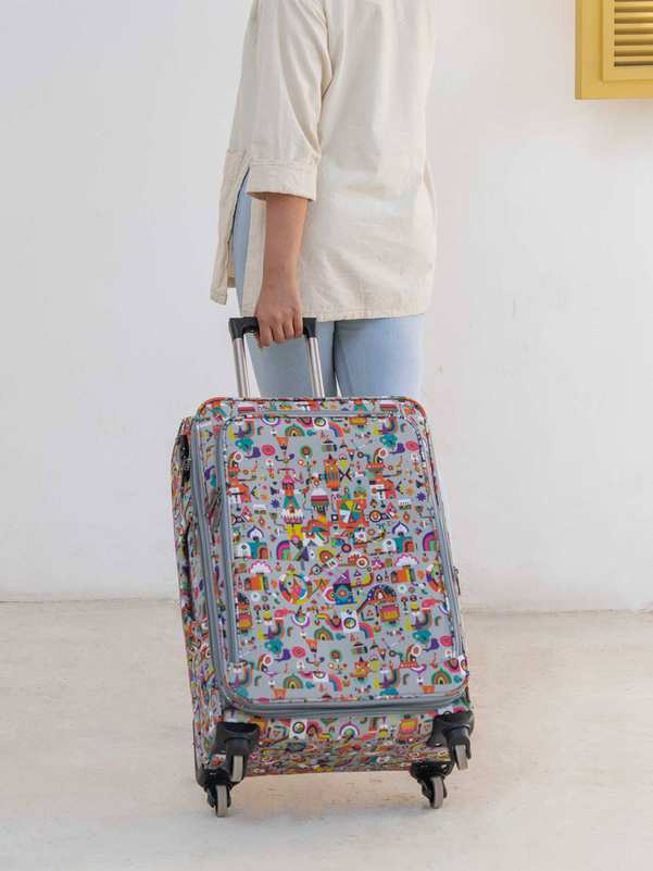چمدان رزمری مدل Rose Merry RL-459-3B سایز متوسط