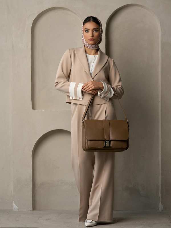 کیف دوشی زنانه دیوید جونز مدل 2-7004