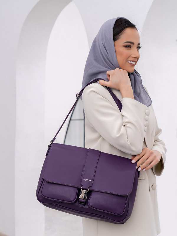 کیف دوشی زنانه دیوید جونز مدل 2-7004 - تصویر 4