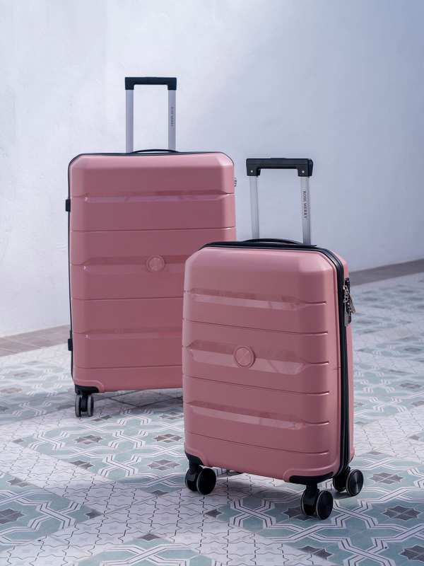 چمدان رزمری مدل Rose Merry RL-303-3S سایز کوچک صورتی روشن
