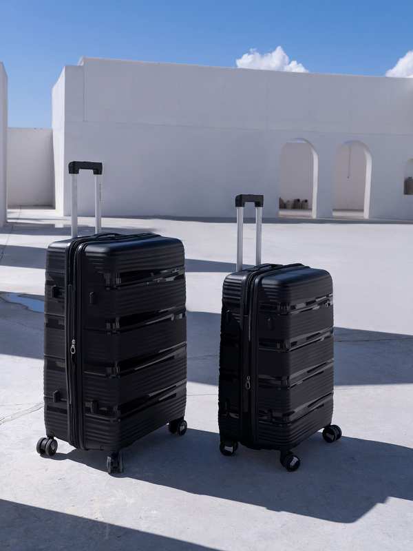 چمدان رزمری مدل Rose Merry RL-307-3S سایز کوچک مشکی - تصویر 3