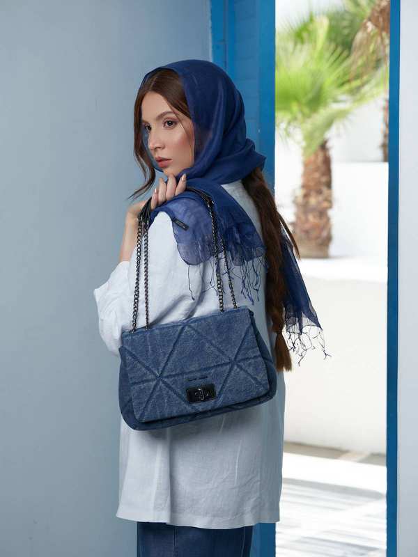 کیف دوشی زنانه دیوید جونز مدل 1-7050