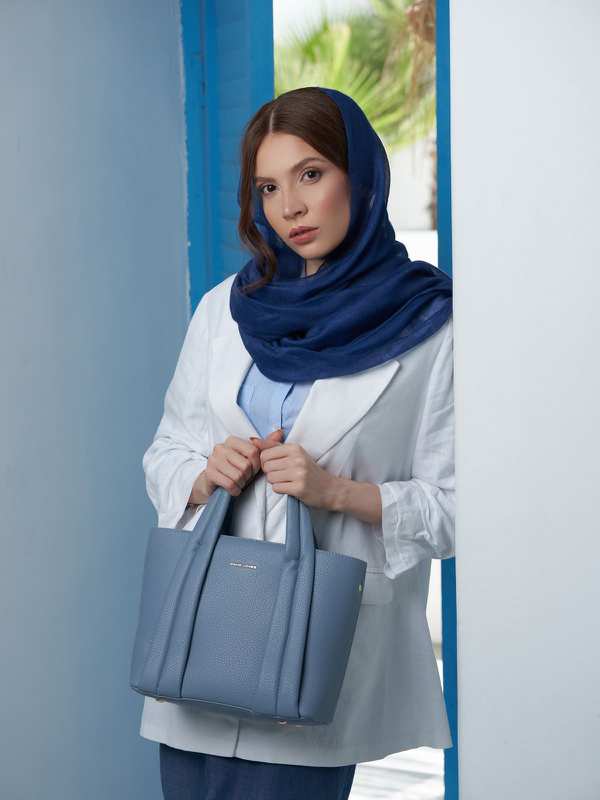 کیف دوشی زنانه کیف دستی زنانه دیوید جونز مدل 2-7059 - تصویر 6