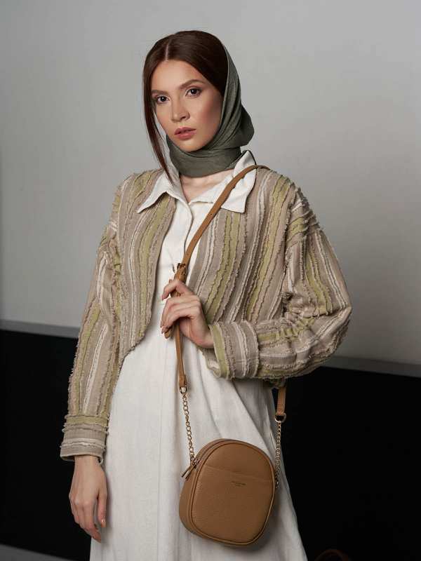 کیف دوشی زنانه دیوید جونز مدل 1-7000