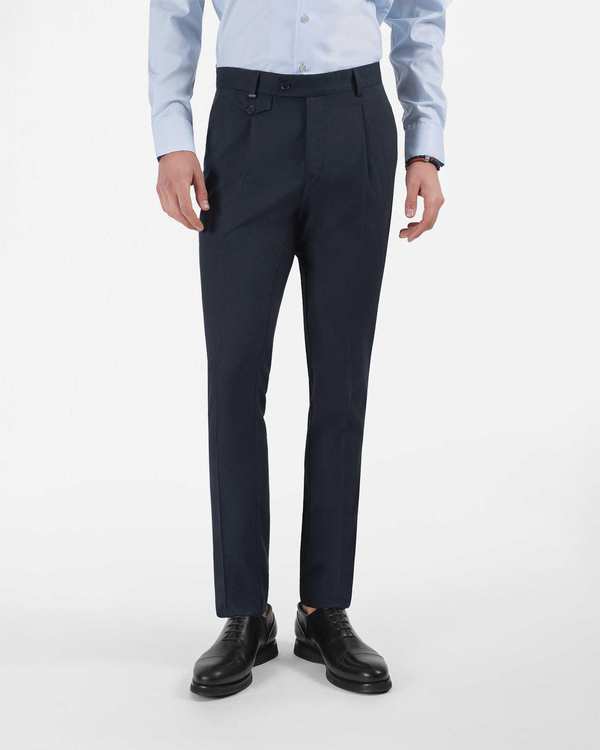 شلوار پارچه ای 2322702 کروم