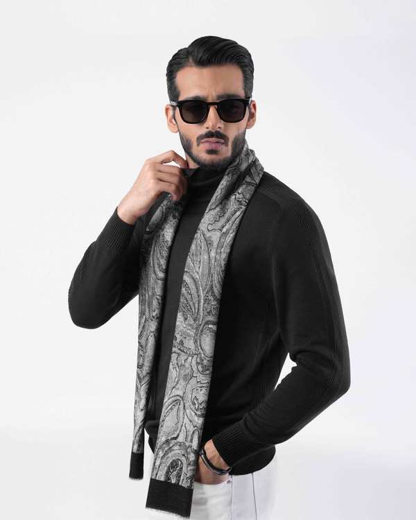 پلیور یقه اسکی 2321005 کروم