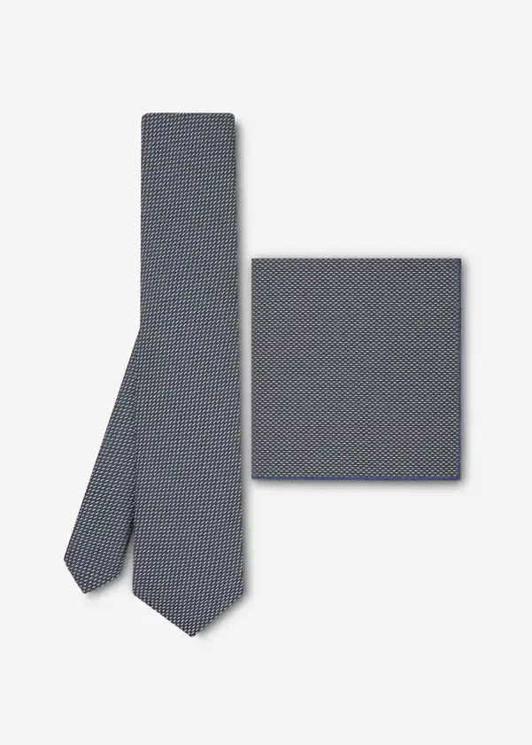 ست کراوات و پوشت 2311232 کروم
