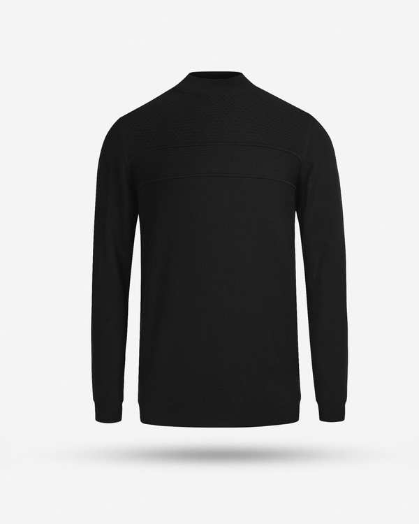 بافت یقه گرد طرح دار 2321002 کروم - تصویر 27