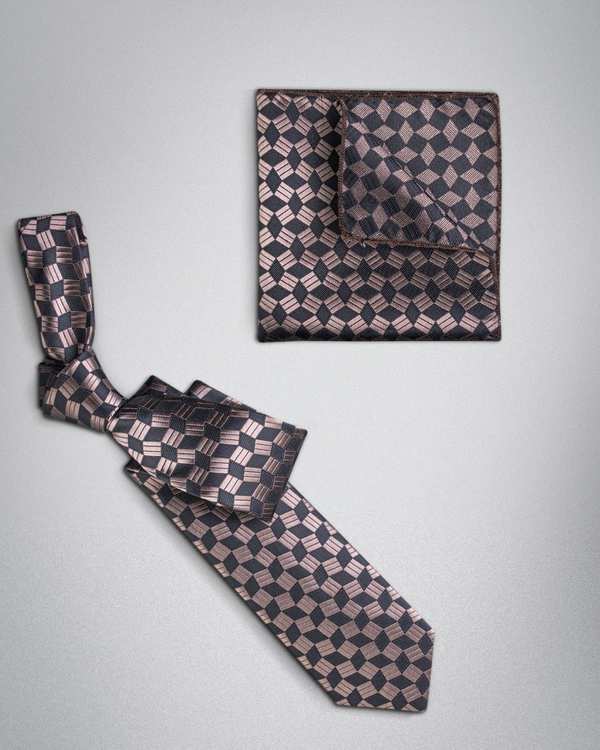 ست کراوات و پوشت 100 کروم