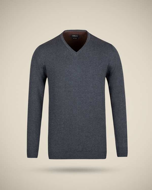 پلیور یقه هفت 2221008 کروم