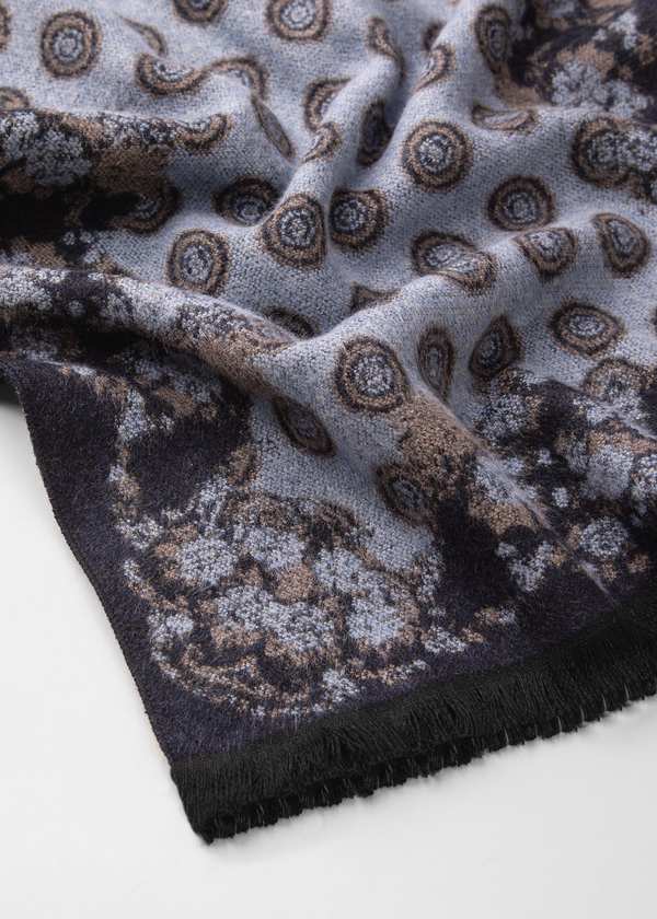 شال Wool مردانه 2221605 کروم - تصویر 4