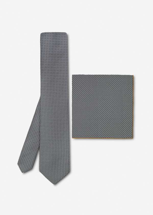 ست کراوات و پوشت 2311226 کروم