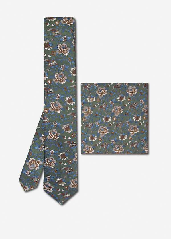 ست کراوات و پوشت 2311238 کروم