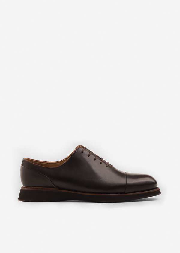 کفش چرم Oxford کروم