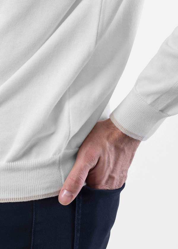 پلیور یقه 5 سانت 2321006 کروم - تصویر 8