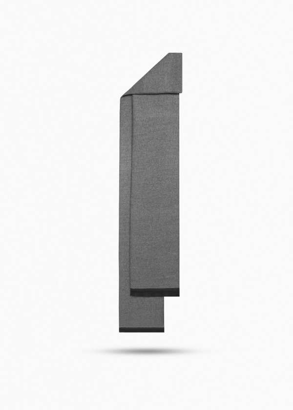 شال Wool مردانه 2321603 کروم