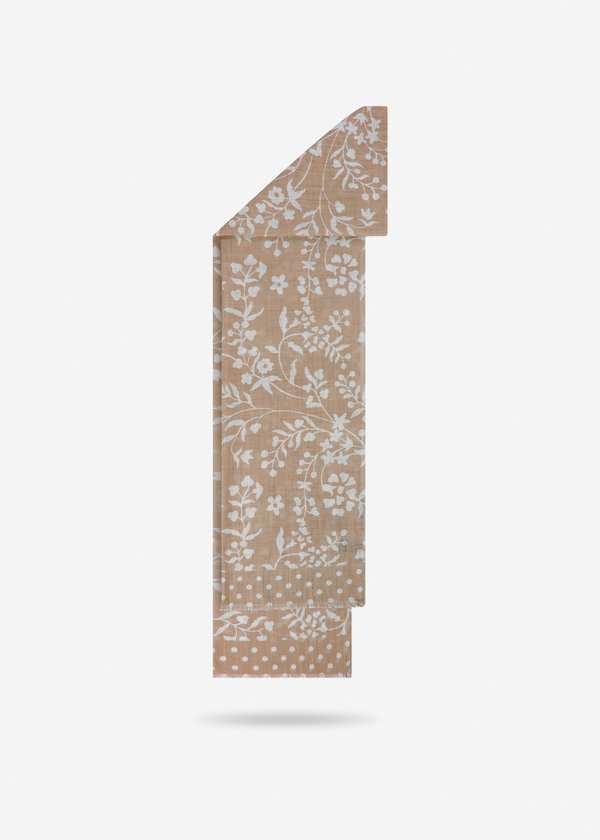 شال طرح دار 2411620 کروم