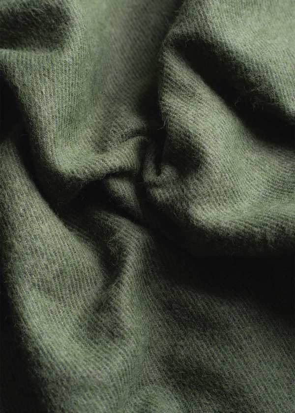 پیراهن دو جیب Wool کروم - تصویر 14