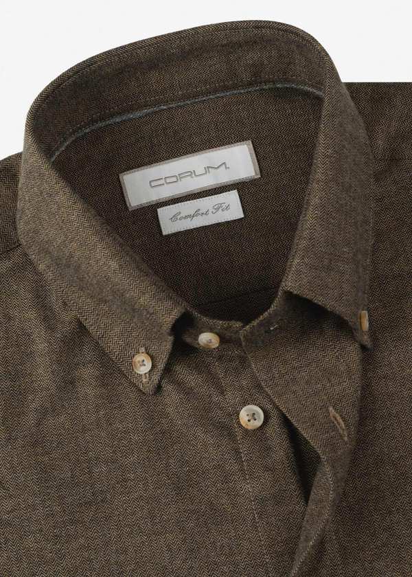 پیراهن مردانه Wool کروم - تصویر 11