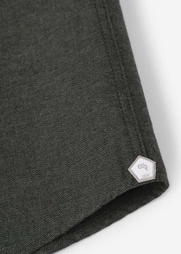 پیراهن مردانه Wool کروم - تصویر 5