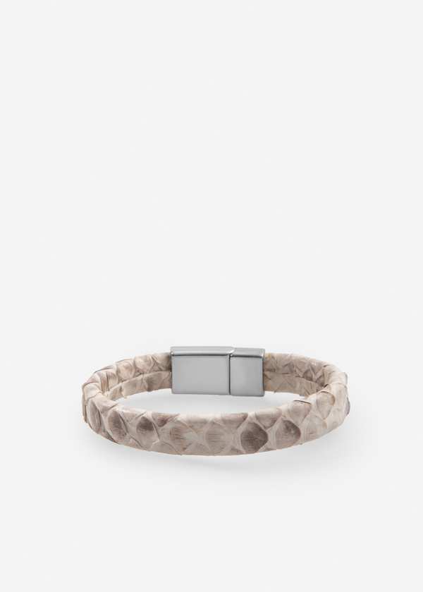 دستبند چرم 2421904 کروم