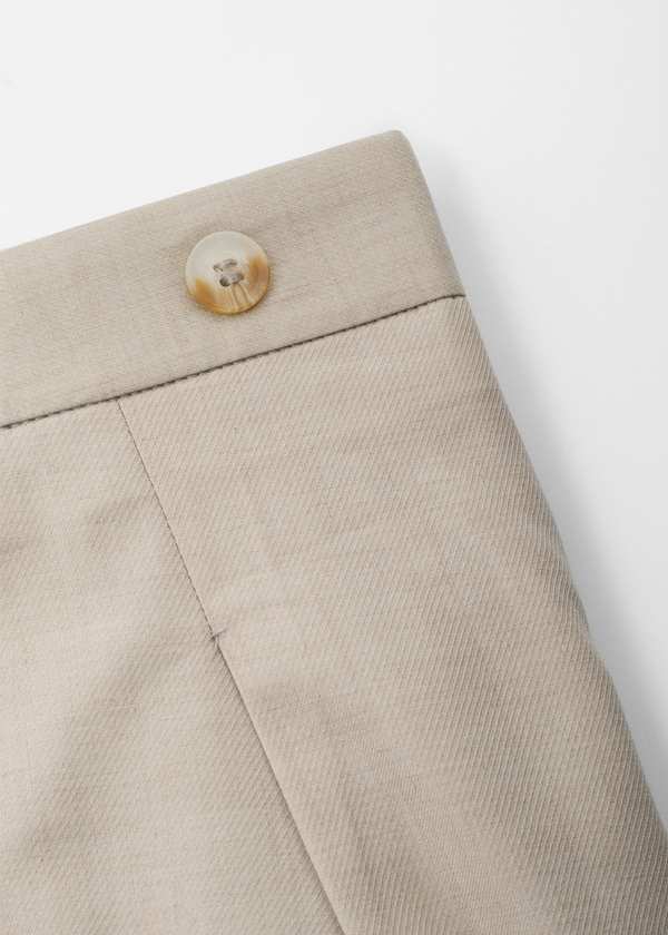 شلوار Wool سگک دار 2422504 کروم - تصویر 3