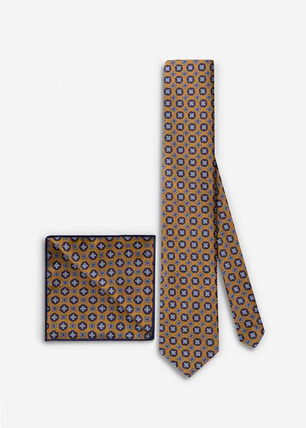 ست کراوات و پوشت 2511219 کروم