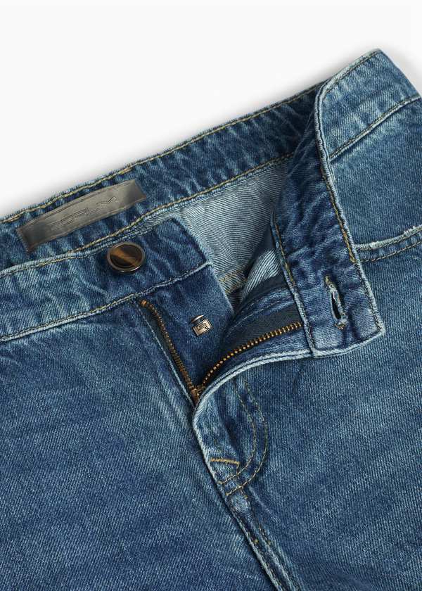 شلوار جین Tapered-Fit کروم - تصویر 13