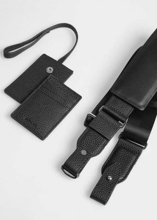 کیف چرم Duffle کروم - تصویر 4
