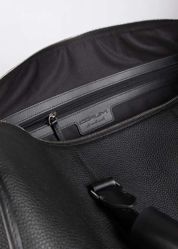 کیف چرم Duffle کروم - تصویر 6