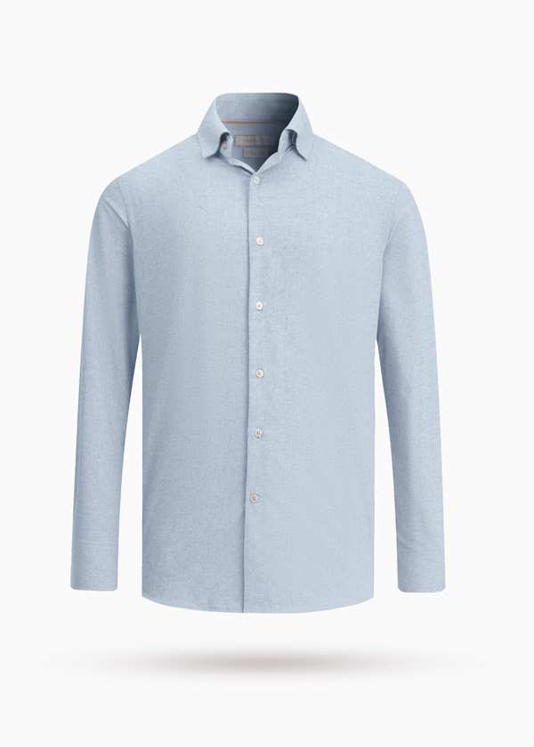 پیراهن یقه دکمه دار 2520112 کروم