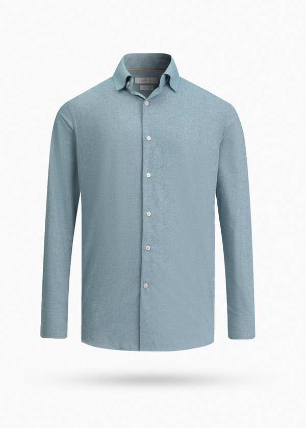 پیراهن یقه دکمه دار 2520112 کروم