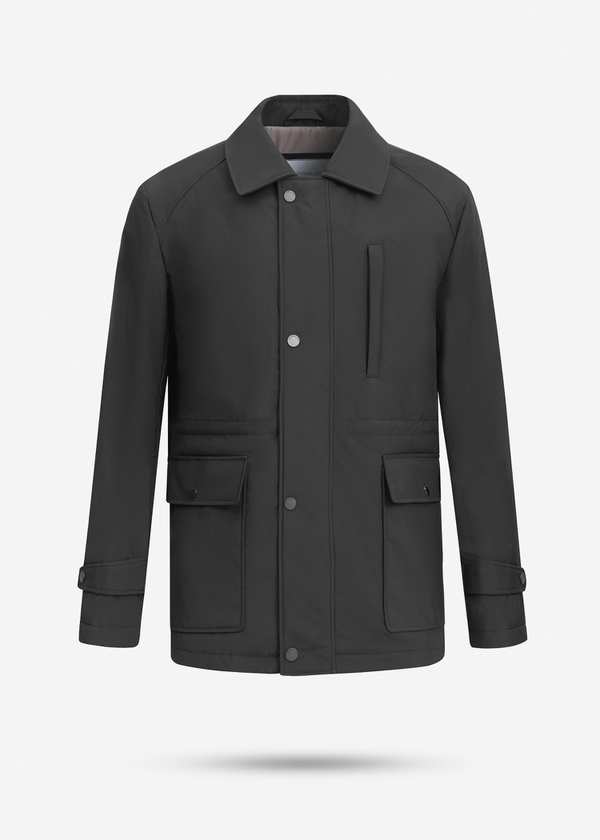 کاپشن جیب پاکتی 2520703 کروم