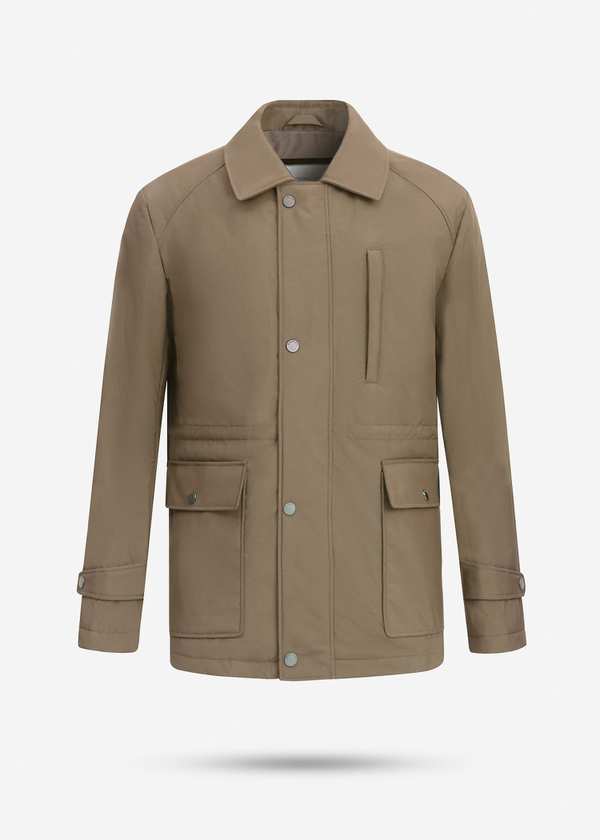 کاپشن جیب پاکتی 2520703 کروم