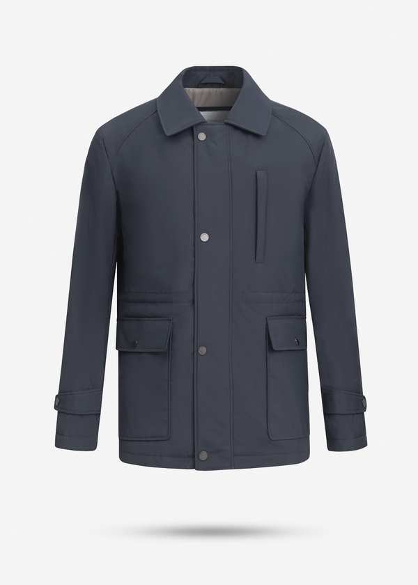 کاپشن جیب پاکتی 2520703 کروم