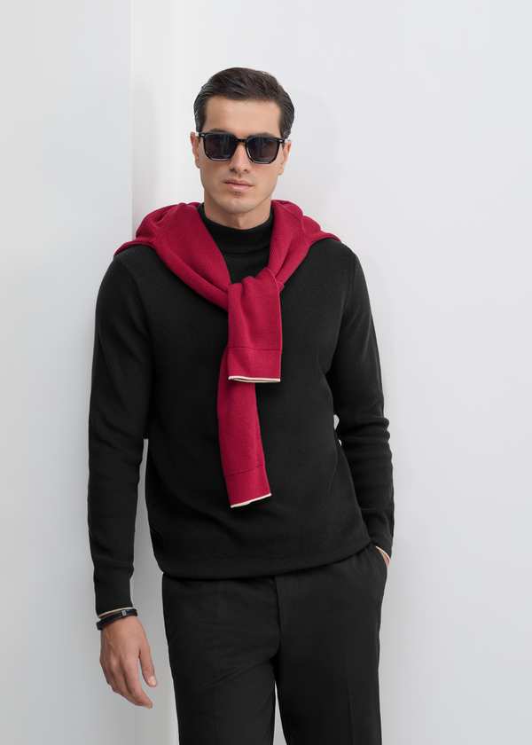 پلیور Mock Neck کروم