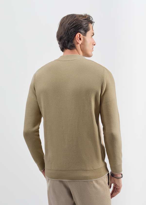 پلیور Mock Neck کروم - تصویر 11