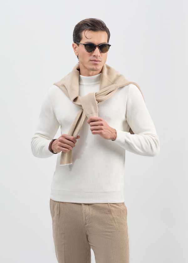 پلیور Mock Neck کروم