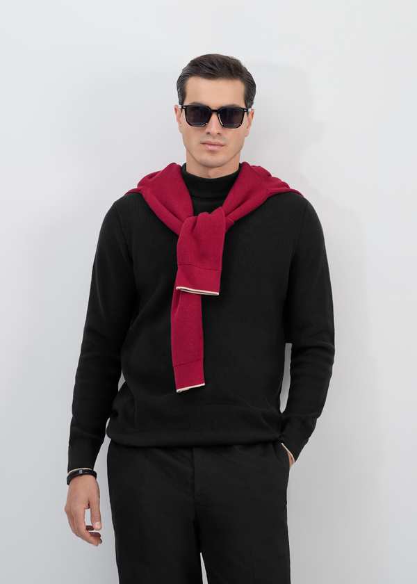 پلیور Mock Neck کروم - تصویر 6