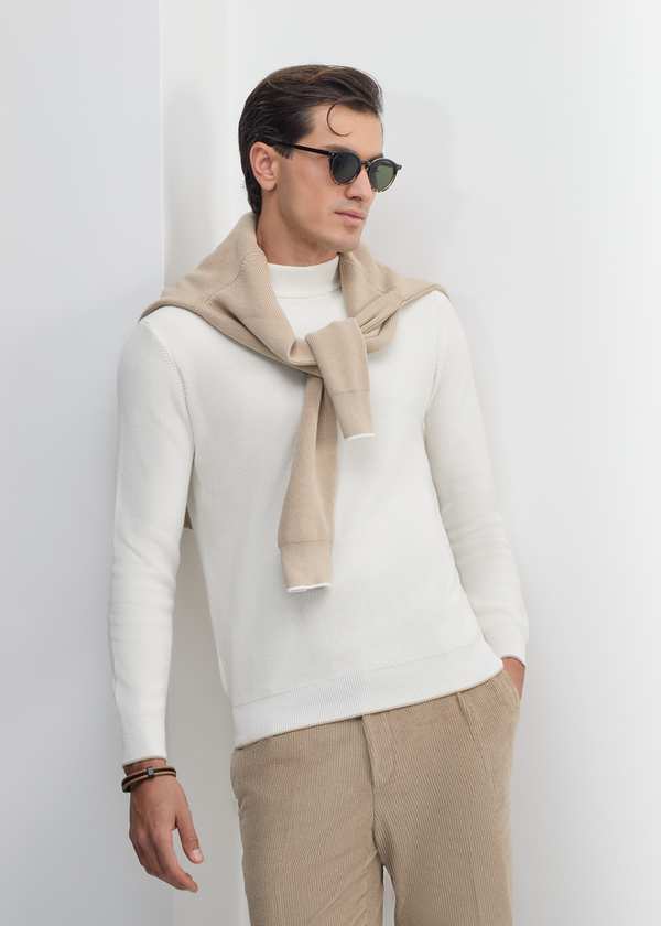 پلیور Mock Neck کروم - تصویر 8