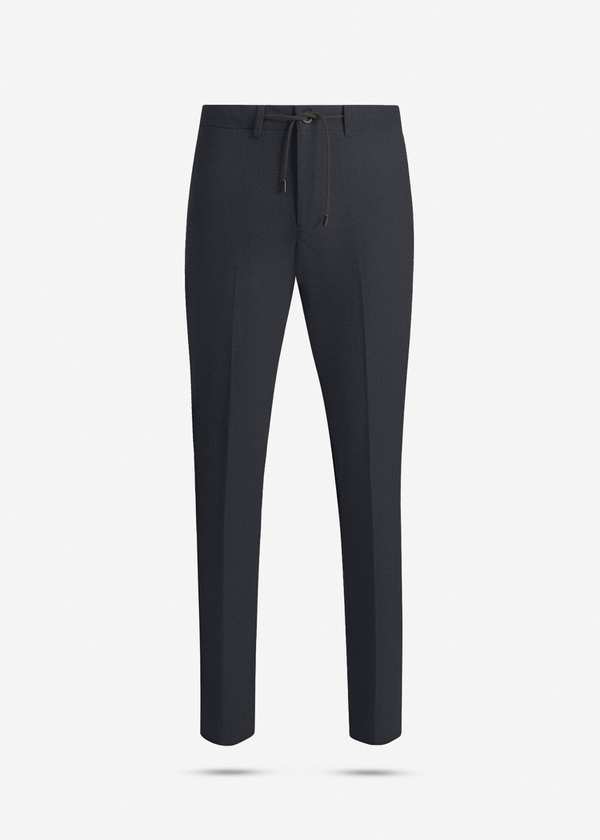 شلوار مردانه کمربند دار پشمی 2522505 کروم