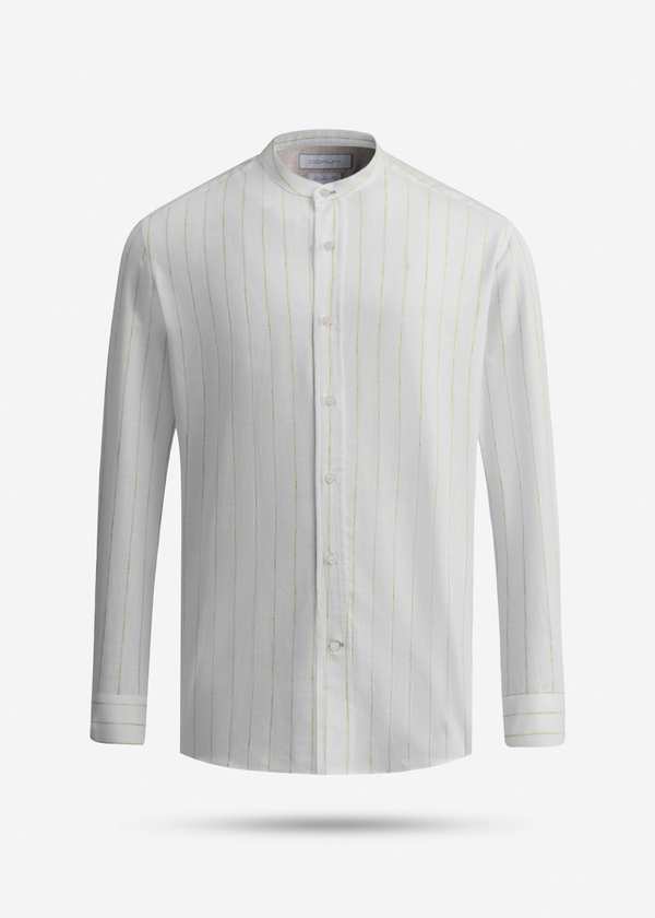 پیراهن Mao Collar کروم Corum
