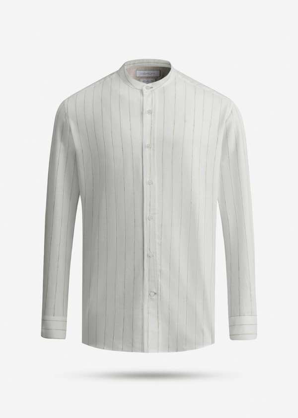پیراهن Mao Collar کروم Corum