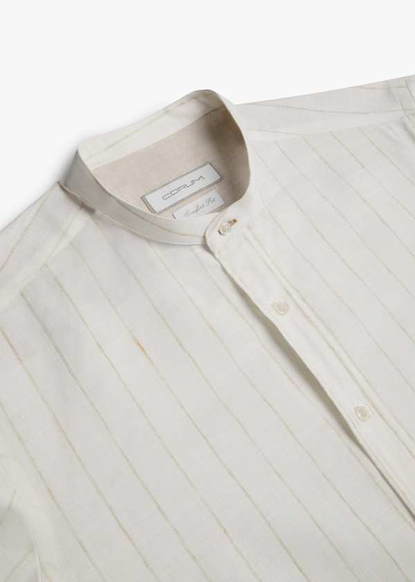 پیراهن Mao Collar کروم Corum - تصویر 5