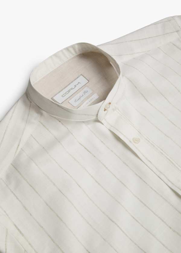 پیراهن Mao Collar کروم Corum - تصویر 6