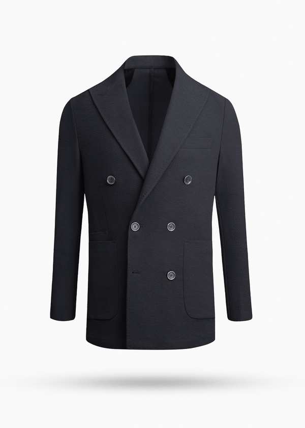 کت مردانه دبل برست 2610201 کروم