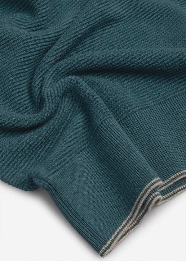 پولوشرت نیم زیپ Knit کروم - تصویر 8
