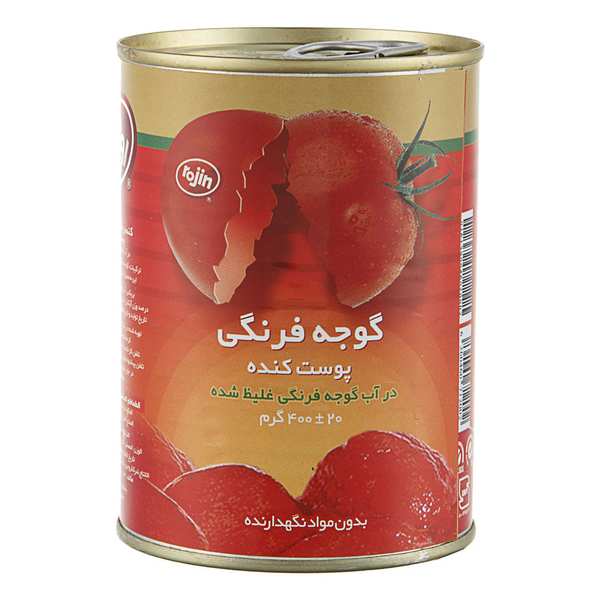 گوجه بدون پوست روژین تاک 400 گ